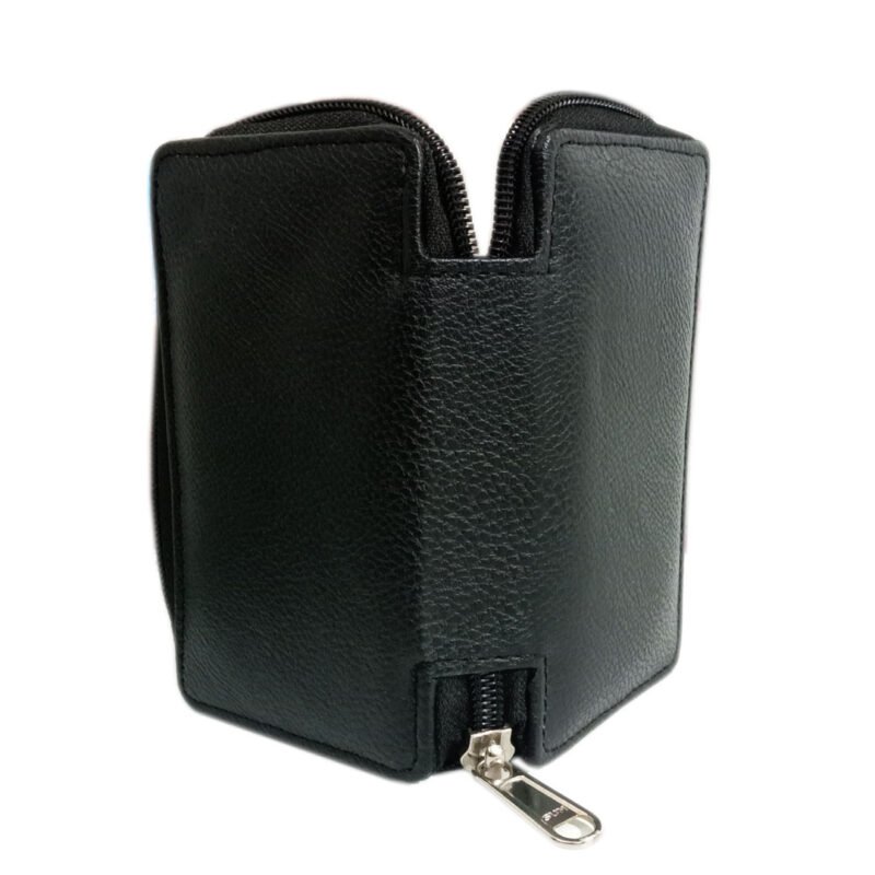 Black Genuine Leather Pocket Key Case - Image view 6